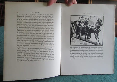 Le cheval. BUFFON G.L. Leclerc de