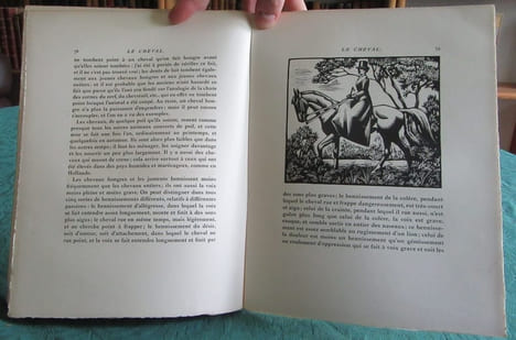 Le cheval. BUFFON G.L. Leclerc de