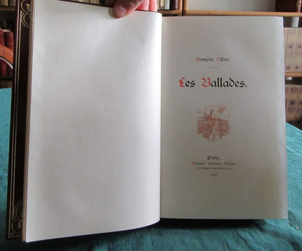 Les Ballades illustré par Auguste Gerardin.. VILLON François