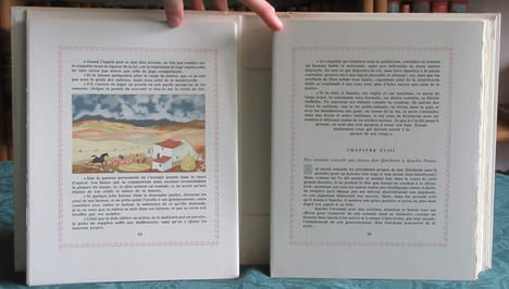 L'Ingénieux Hidalgo Don Quichotte de la Manche. 4 volumes illustré par Lemarié.. CERVANTES SAAVEDRA Miguel de