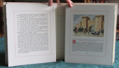 L'Ingénieux Hidalgo Don Quichotte de la Manche. 4 volumes illustré par Lemarié.. CERVANTES SAAVEDRA Miguel de
