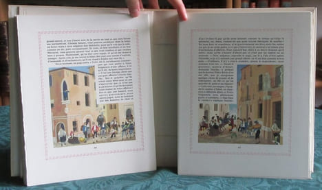 L'Ingénieux Hidalgo Don Quichotte de la Manche. 4 volumes illustré par Lemarié.. CERVANTES SAAVEDRA Miguel de