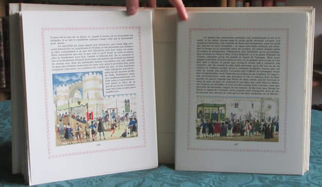 L'Ingénieux Hidalgo Don Quichotte de la Manche. 4 volumes illustré par Lemarié.. CERVANTES SAAVEDRA Miguel de