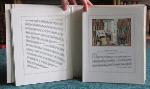 L'Ingénieux Hidalgo Don Quichotte de la Manche. 4 volumes illustré par Lemarié.