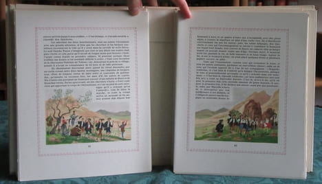 L'Ingénieux Hidalgo Don Quichotte de la Manche. 4 volumes illustré par Lemarié.. CERVANTES SAAVEDRA Miguel de