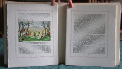 L'Ingénieux Hidalgo Don Quichotte de la Manche. 4 volumes illustré par Lemarié.. CERVANTES SAAVEDRA Miguel de