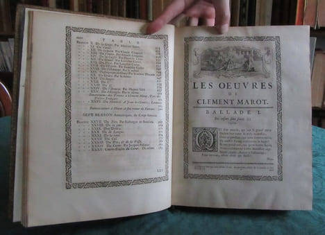 Oeuvres de Clément Marot. 4 volumes.. MAROT Clément
