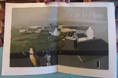 Filles de la Pluie - Ouessant (Bretagne) illustré par Humblot.