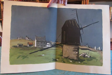 Filles de la Pluie - Ouessant (Bretagne) illustré par Humblot.. SAVIGNON André