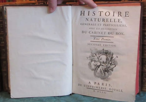 Histoire Naturelle Générale et Particulière avec la description du cabinet du roi - 17 premiers volumes in-4°. BUFFON G.L. Leclerc de