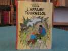 Tintin - L'Affaire Tournesol (Dos rouge B35). HERGE
