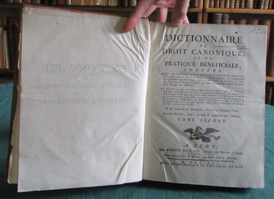 Dictionnaire de droit canonique et de pratique bénéficiale - 4 volumes