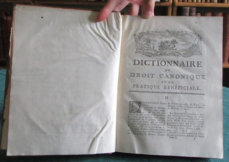 Dictionnaire de droit canonique et de pratique bénéficiale - 4 volumes. DURAND DE MAILLANE