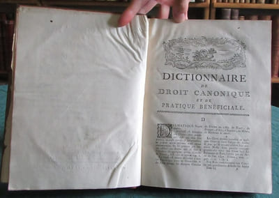 Dictionnaire de droit canonique et de pratique bénéficiale - 4 volumes