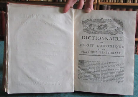 Dictionnaire de droit canonique et de pratique bénéficiale - 4 volumes. DURAND DE MAILLANE