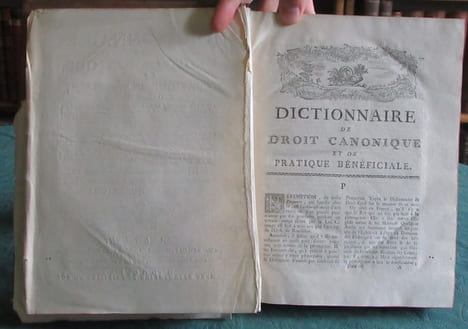 Dictionnaire de droit canonique et de pratique bénéficiale - 4 volumes. DURAND DE MAILLANE