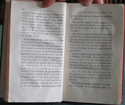 Essai sur le Despotisme.. MIRABEAU