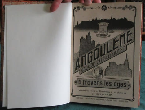 Angoulême, balcon du sud-ouest, à travers les ages.. CHABANNAIS