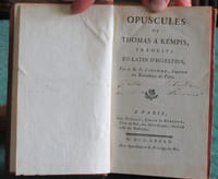 Opuscules de Thomas A Kempis, traduits du latin d'Horstius
