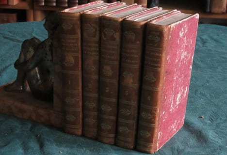 Les Jeunes Voyageurs en France ou lettres sur les départemens - 5 volumes sur 6.. DEPPING