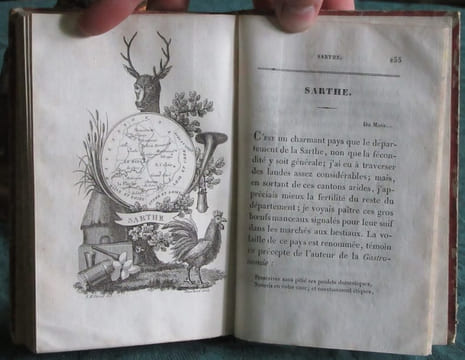 Les Jeunes Voyageurs en France ou lettres sur les départemens - 5 volumes sur 6.. DEPPING
