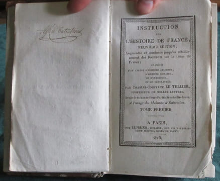Les Jeunes Voyageurs en France ou lettres sur les départemens - 5 volumes sur 6.. DEPPING