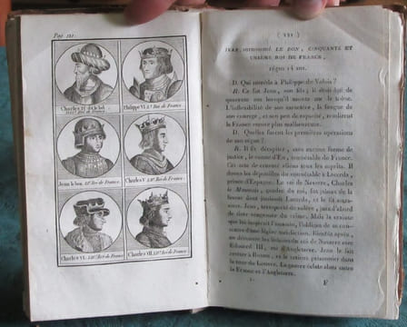 Les Jeunes Voyageurs en France ou lettres sur les départemens - 5 volumes sur 6.. DEPPING