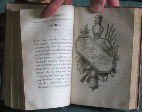 Les Jeunes Voyageurs en France ou lettres sur les départemens - 5 volumes sur 6.. DEPPING