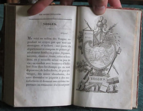 Les Jeunes Voyageurs en France ou lettres sur les départemens - 5 volumes sur 6.. DEPPING