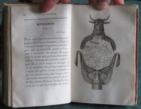 Les Jeunes Voyageurs en France ou lettres sur les départemens - 5 volumes sur 6.. DEPPING