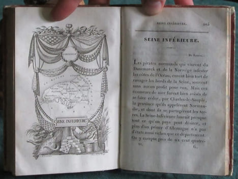 Les Jeunes Voyageurs en France ou lettres sur les départemens - 5 volumes sur 6.. DEPPING