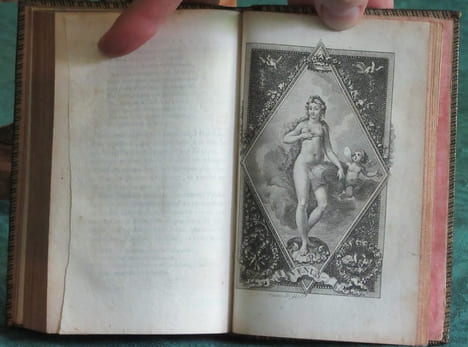 Lettres à Emilie sur la mythologie. 6 tomes en 3 volumes illustrés Queverdo. DEMOUSTIER Charles-Albert