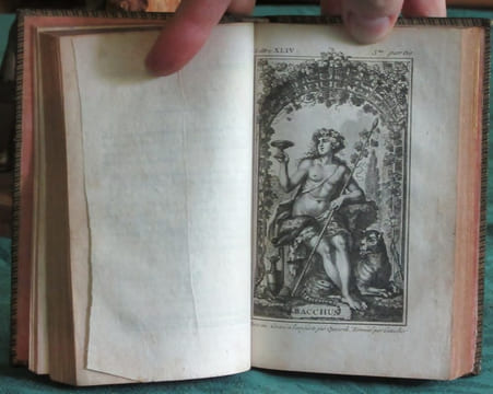 Lettres à Emilie sur la mythologie. 6 tomes en 3 volumes illustrés Queverdo. DEMOUSTIER Charles-Albert