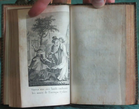 Lettres à Emilie sur la mythologie. 6 tomes en 3 volumes illustrés Queverdo. DEMOUSTIER Charles-Albert