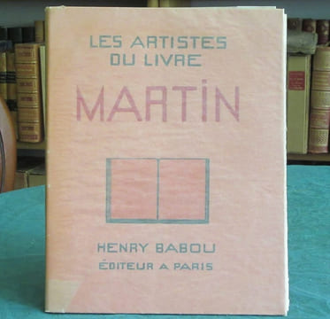 Les artistes du livre - Charles Martin. VALOTAIRE Marcel
