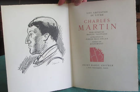 Les artistes du livre - Charles Martin