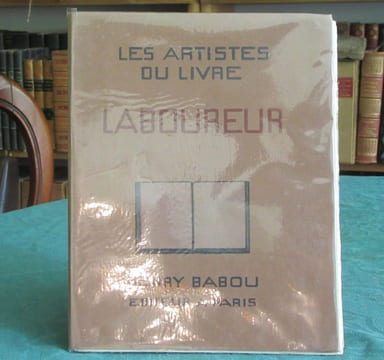 Les artistes du livre - J. E. Laboureur. VALOTAIRE Marcel