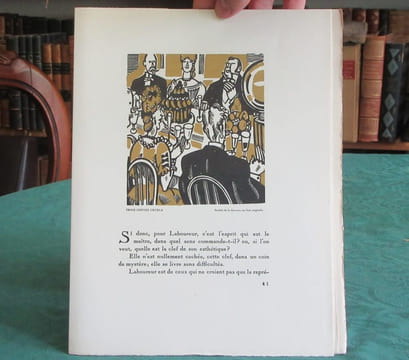 Les artistes du livre - J. E. Laboureur. VALOTAIRE Marcel