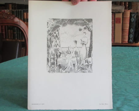 Les artistes du livre - J. E. Laboureur. VALOTAIRE Marcel