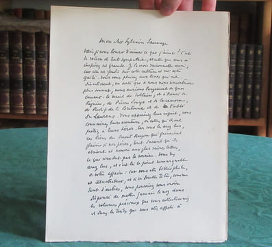 Les artistes du livre - Sylvain Sauvage. VALOTAIRE Marcel
