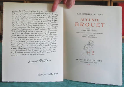 Les artistes du livre - Auguste Brouet