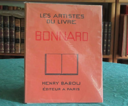 Les artistes du livre - Pierre Bonnard. ROGER-MARX Claude