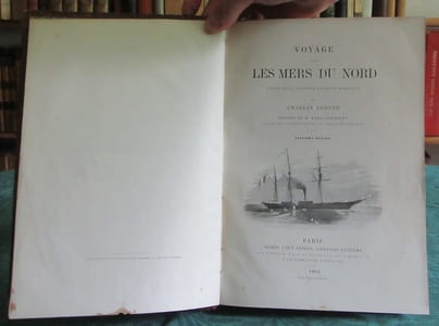 Voyage dans les mers du nord à bord de la corvette La Reine-Hortense.