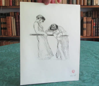 La Table ronde - 1944 - N°1 - Édition originale numérotée avec 2 lithos.
