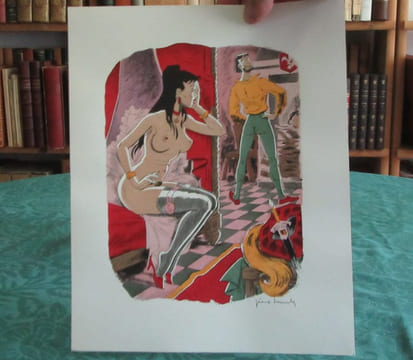 Vie des dames galantes illustré par Pierre Leconte. BRANTOME (Pierre de BOURDEILLE)