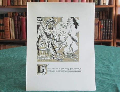 Vie des dames galantes illustré par Pierre Leconte. BRANTOME (Pierre de BOURDEILLE)