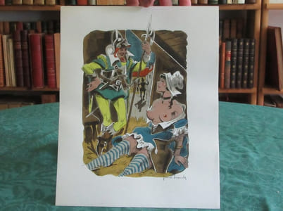 Vie des dames galantes illustré par Pierre Leconte
