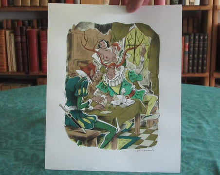 Vie des dames galantes illustré par Pierre Leconte. BRANTOME (Pierre de BOURDEILLE)