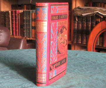 De New-York à Brest en sept heures ( cartonnage à la fougère ) 1889