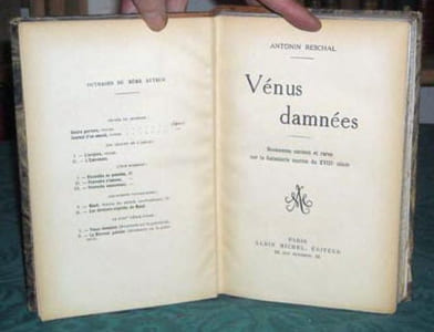 Vénus damnées.